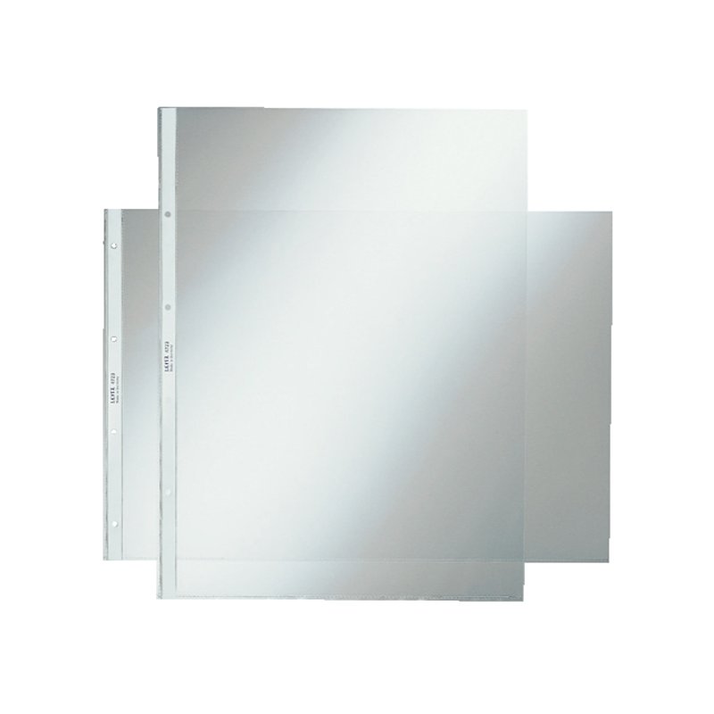 LEITZ pochettes de documents A3 en travers, PP structuré, 0,10 mm, 50 pièces