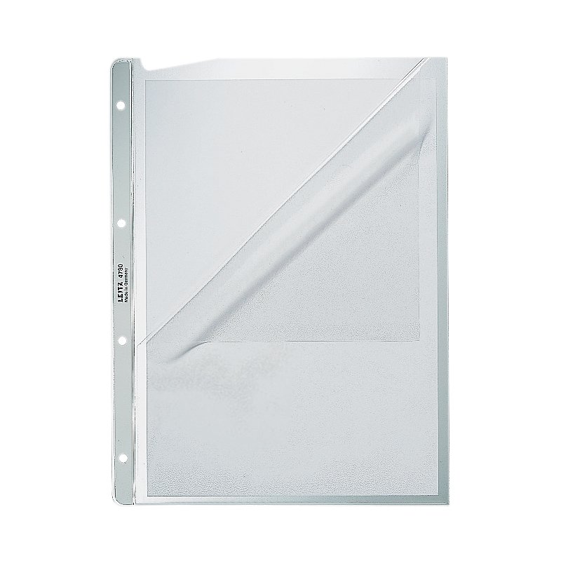 LEITZ pochettes documents A4, PP texturé, 0,13 mm, 100 pièces
