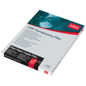 Nobo transparante kopieerapparaat folie A4, 120 micron, PP, glashelder