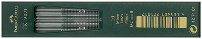 Faber-Castell vulpotloodstiften TK 2,0 mm, HB zwart, 10 stuks