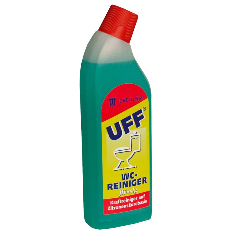 DREITURM toilet cleaner UFF, 750 ml squeeze bottle, citric acid