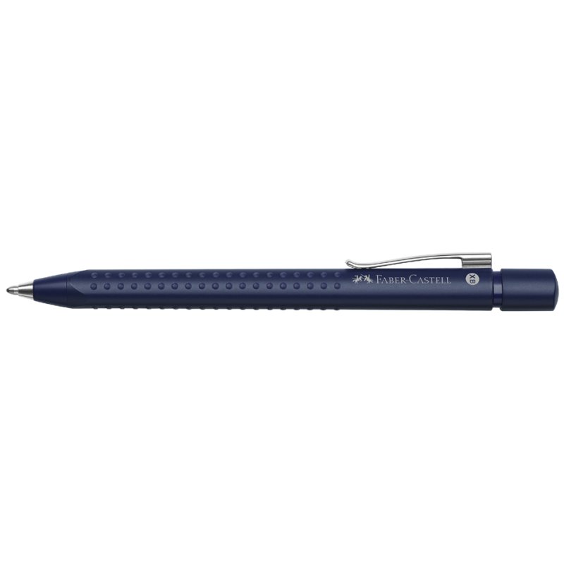 Faber-Castell stylo à bille rétractable GRIP 2011, XB 0,6 mm, rose pâle, encre bleue