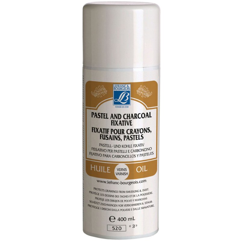 LEFRANC BOURGEOIS fixatif pour crayon, résistant aux UV, 400 ml