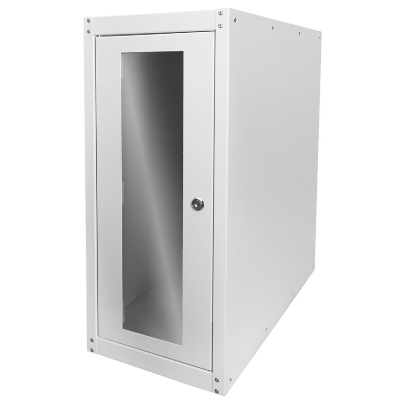 DIGITUS CPU-behuizing Eco-Line, passieve ventilatie, lichtgrijs, 300×600×650 mm