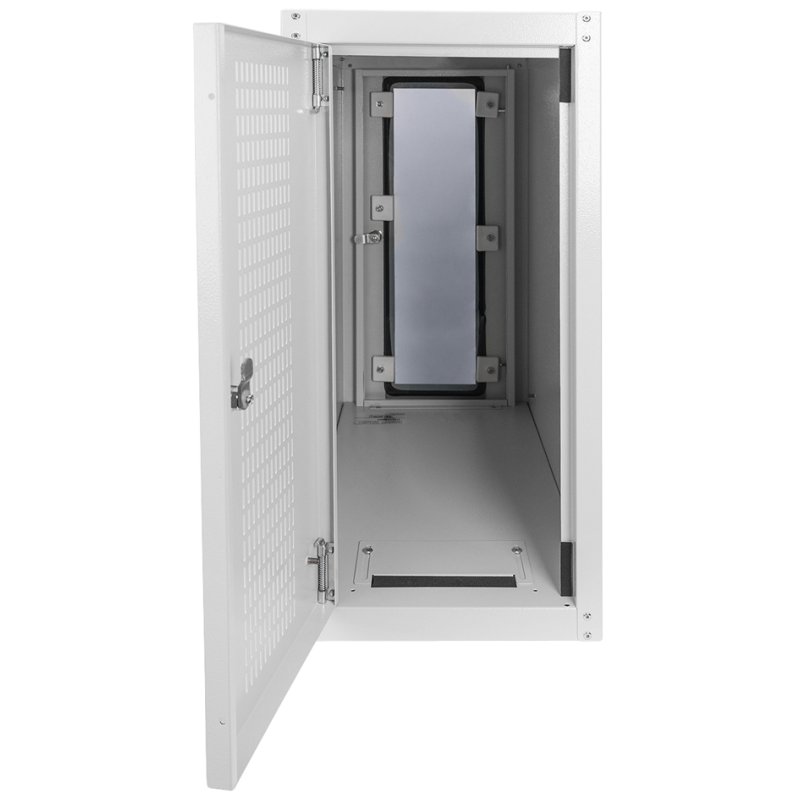 DIGITUS CPU-behuizing Eco-Line, passieve ventilatie, lichtgrijs, 300×600×650 mm