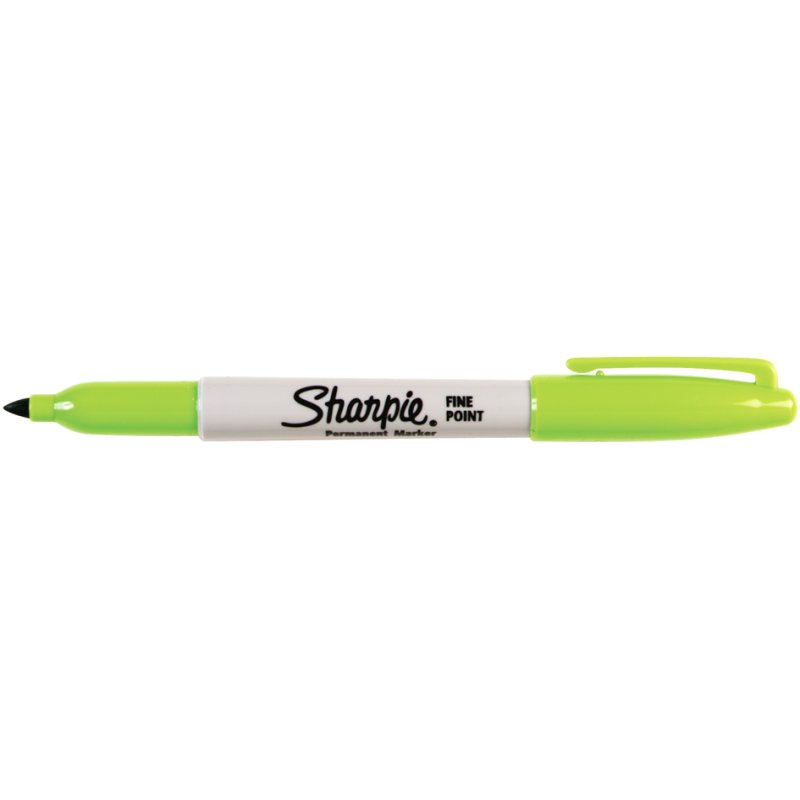 Sharpie marqueur permanent FINE, citron vert, 1,0 mm