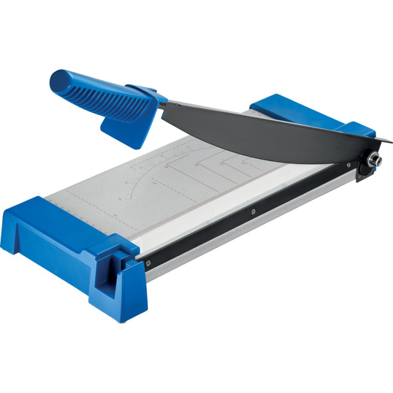Maped Universal A4 lever paper trimmer, blue/silver/black, 8 sheets, 320 mm cutting length