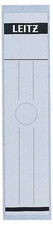LEITZ rugetiketten voor hangmappen, 61 × 279 mm, grijs, 10 stuks