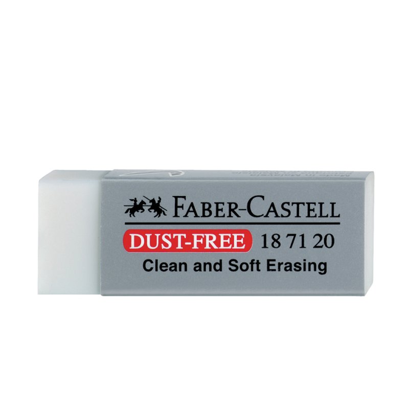 Faber-Castell gomme DUST-FREE, vert, 63×22×11 mm