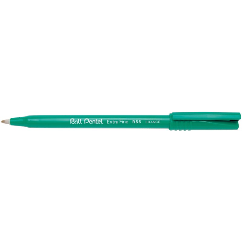 Pentel stylo roller R56, vert, 0,3 mm