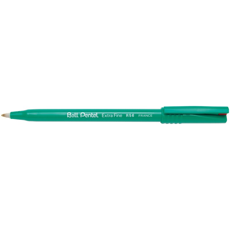 Pentel stylo roller R56, vert, 0,3 mm
