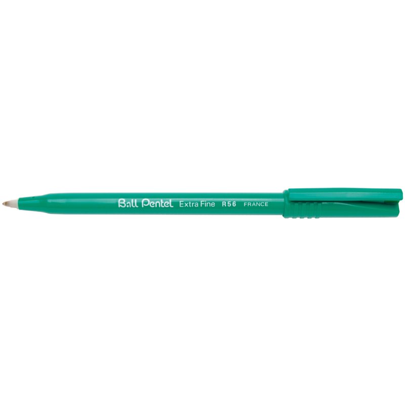 Pentel stylo roller R56, vert, 0,3 mm