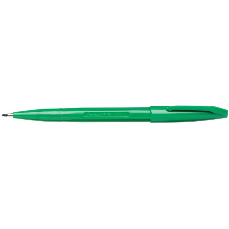 Pentel Arts Sign Pen marqueur, 0,8 mm, jaune