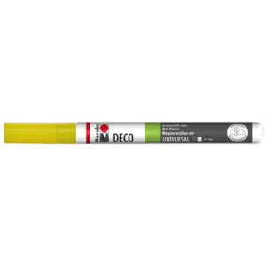 Marabu acrylmarker Deco Painter mat, wit, 1-2 mm