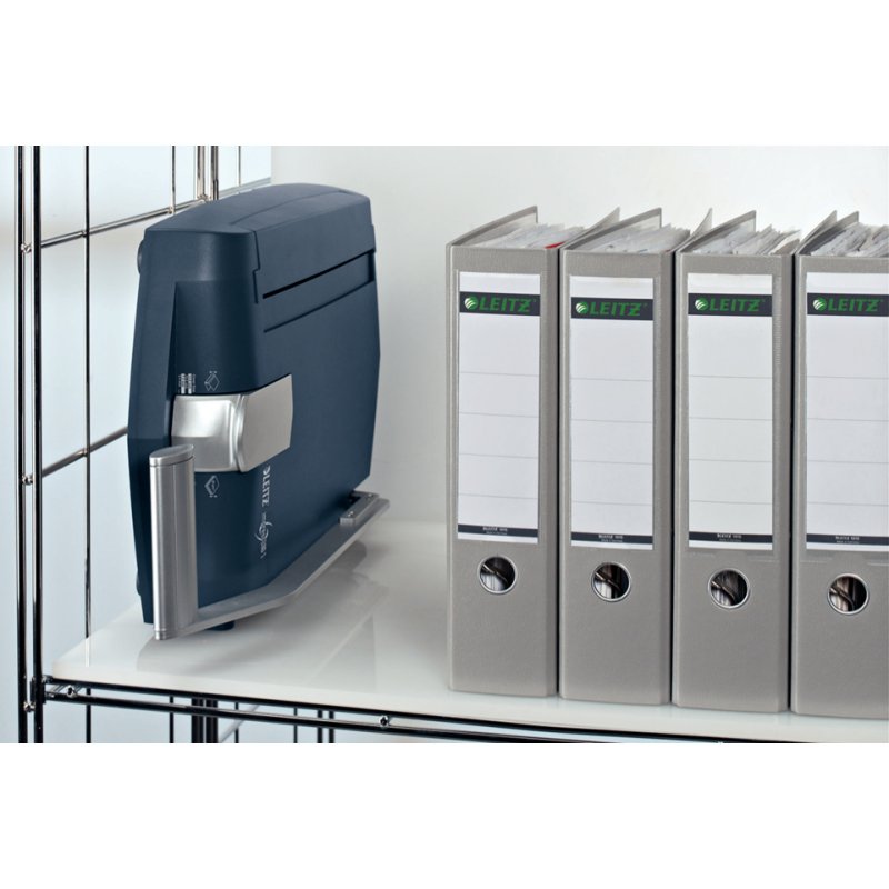 LEITZ binding machine impressBIND 140, blue/silver, 10-140 sheets