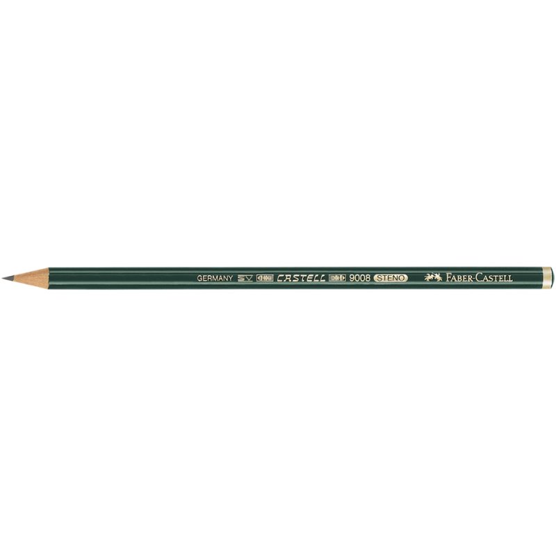 Faber-Castell crayon à papier, vert, HB, 2 mm