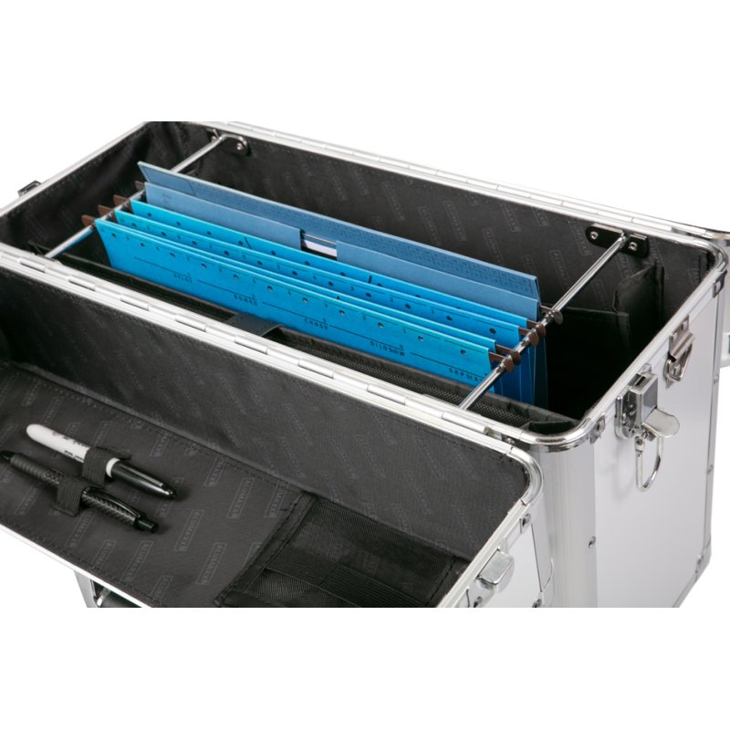 ALUMAXX mallette pilote BETHA, aluminium, argent, 47×20×37 cm