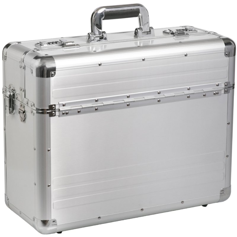 ALUMAXX mallette pilote BETHA, aluminium, argent, 47×20×37 cm