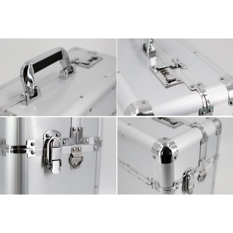 ALUMAXX mallette pilote BETHA, aluminium, argent, 47×20×37 cm