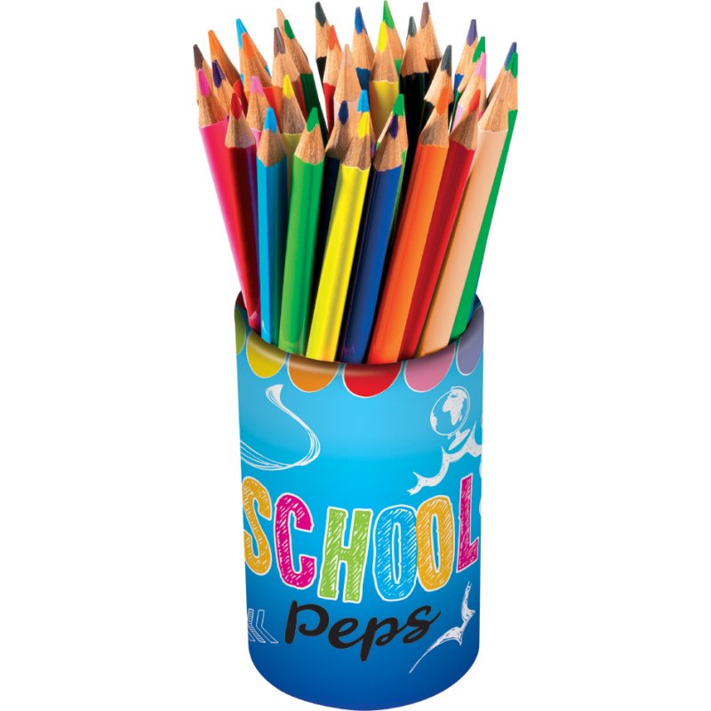 Maped triangular colouring pencils Color'Peps, school pack, 144 pieces