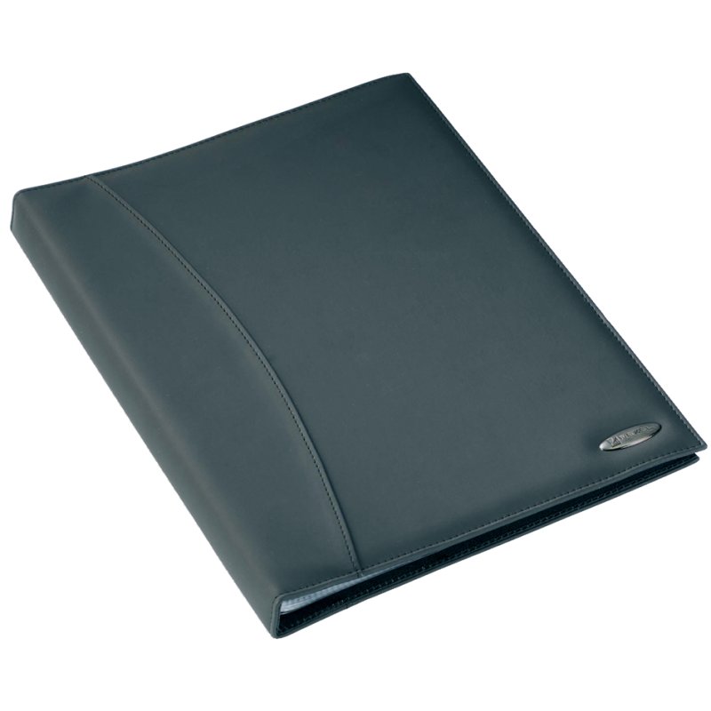 Rexel classeur Soft Touch Smooth A4, noir, 24 pochettes