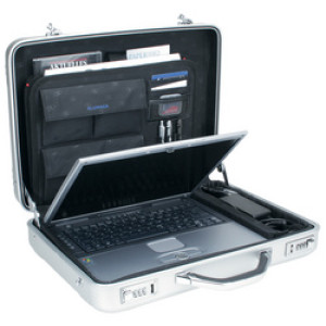 ALUMAXX laptop attachékoffer MERCATO, aluminium, zilver, tot 17 inch