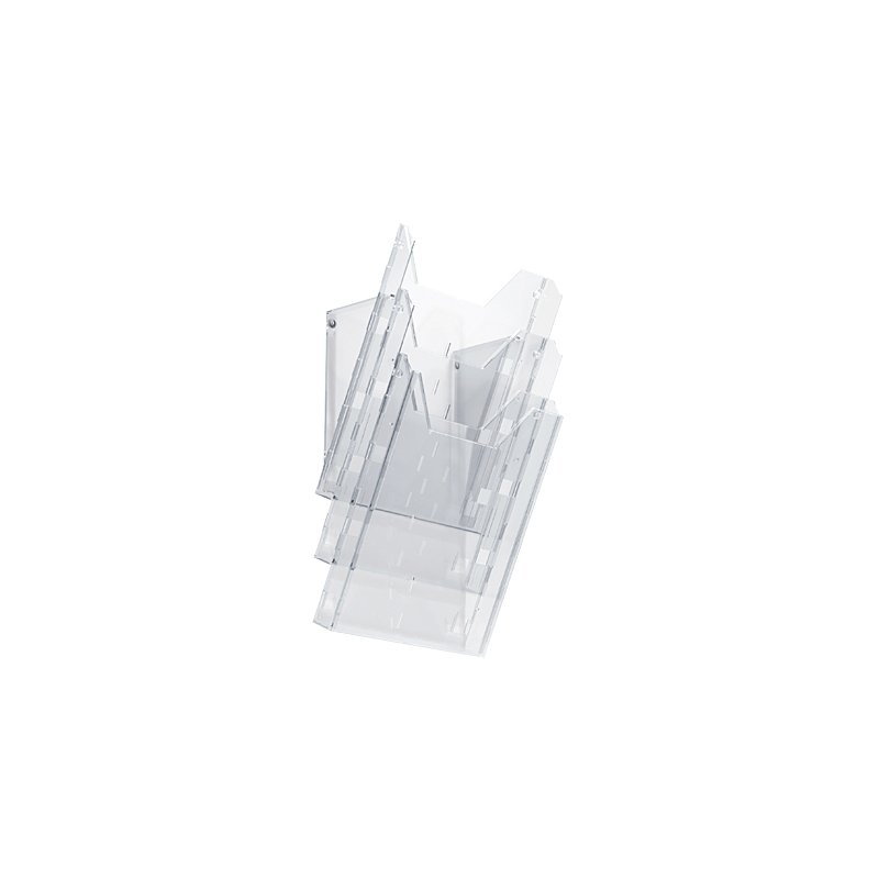 DURABLE présentoir COMBIBOXX A4 set L, transparent, 24 mm, 3 pièces