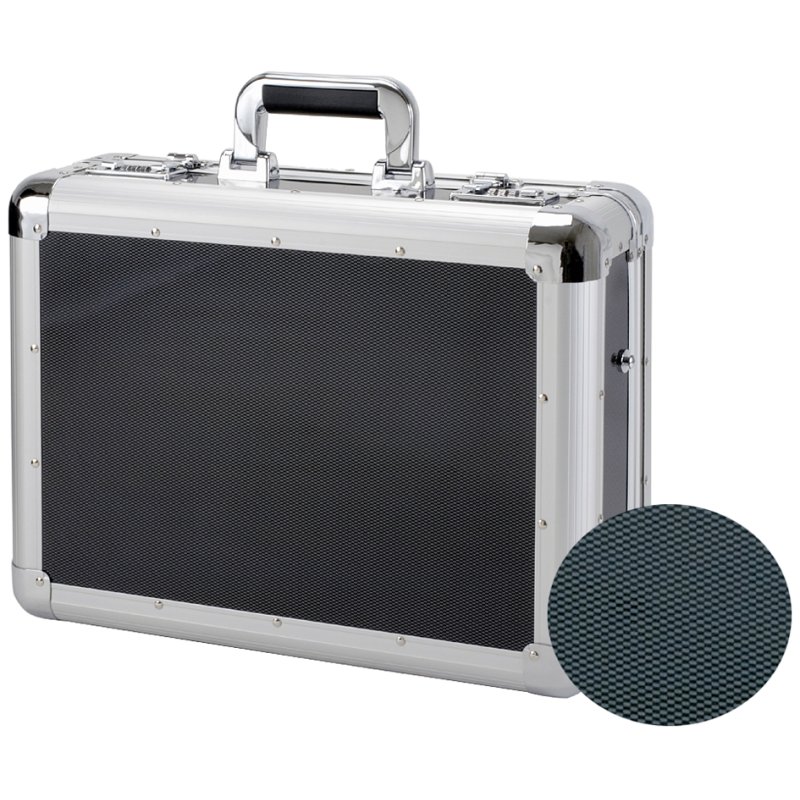 ALUMAXX laptop attachékoffer Carbon, aluminium, zilver/carbon, 17 inch