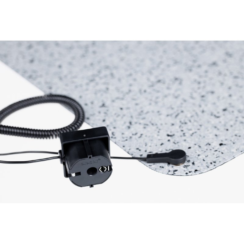 RS Office vloerbeschermmat Yoga Flat ESD, 1200×1500 mm, rubber 2 mm