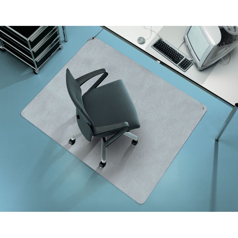 RS Office vloerbeschermmat Yoga Flat ESD, 1200×1500 mm, rubber 2 mm