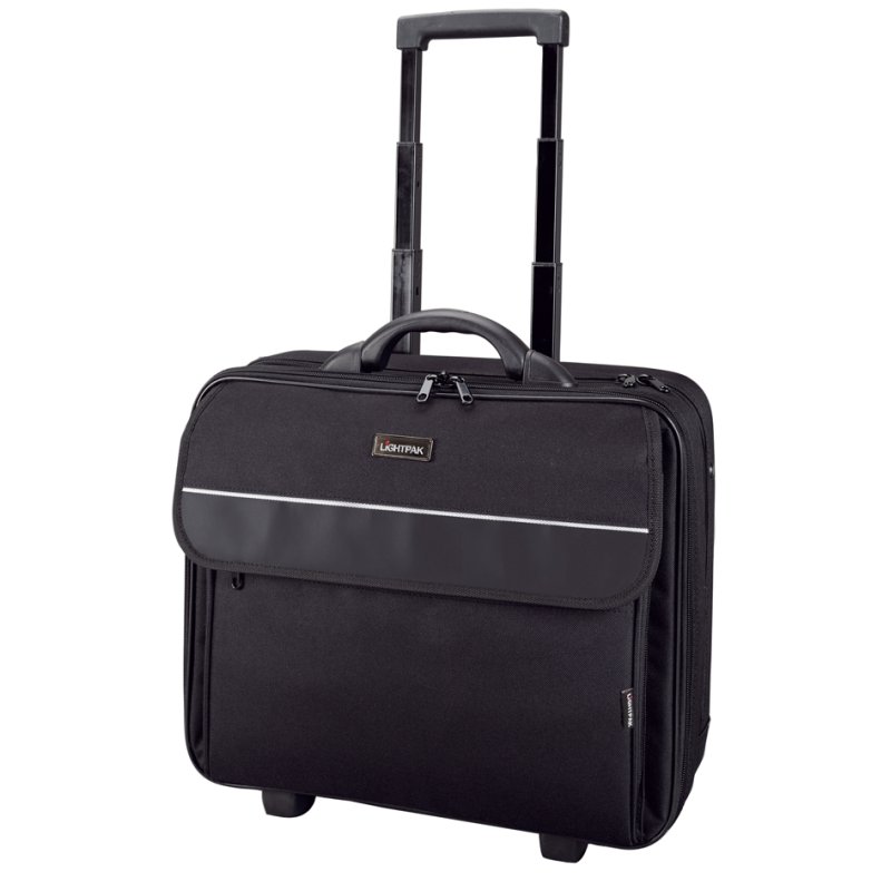 LiGHTPAK Trolley pour ordinateur portable Business TREVISO, 16 pouces, noir, polyester/nylon