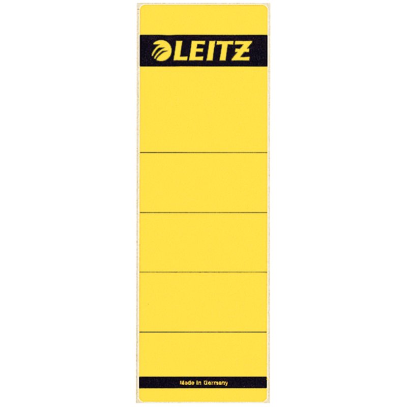 LEITZ étiquettes pour dos de classeur, 61×192 mm, vert, 10 pièces