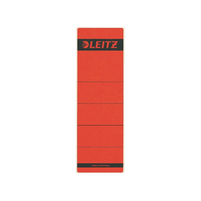 LEITZ étiquettes pour dos de classeur, 61×192 mm, vert, 10 pièces