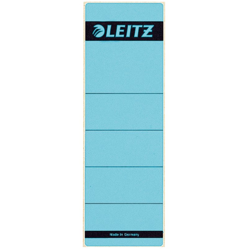 LEITZ étiquettes pour dos de classeur, 61×192 mm, vert, 10 pièces