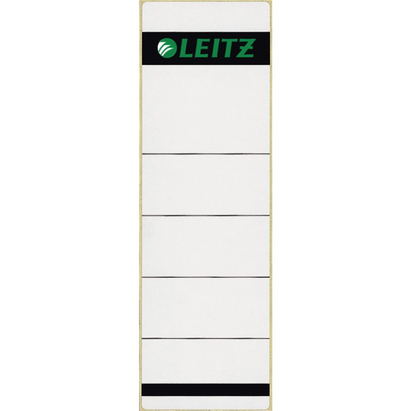 LEITZ étiquettes pour dos de classeur, 61×192 mm, vert, 10 pièces