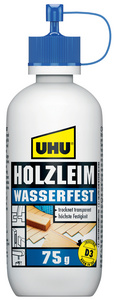 UHU houtlijm waterbestendig D3, oplosmiddelvrij, 250 g fles