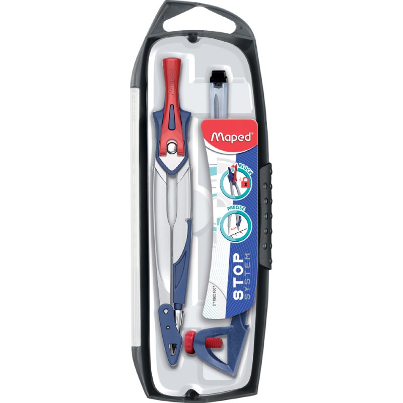 Maped passerbox Stop System, 3-pièces, bleu, 2,0 mm