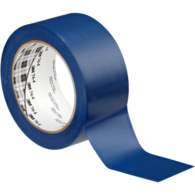 3M PVC-tape 764i, wit, 50,8 mm × 33 m