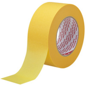 3M Goud afplaktape 244, 48 mm x 50 m, dikte 0,08 mm