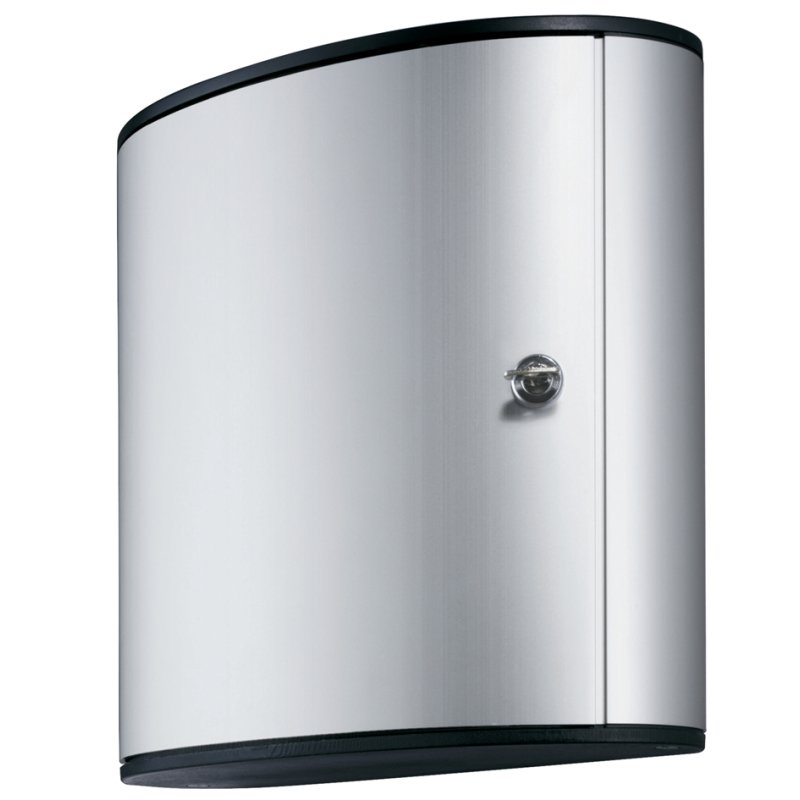DURABLE sleutelkast KEY BOX 72, 72 sleutels, metallic-zilver, aluminium