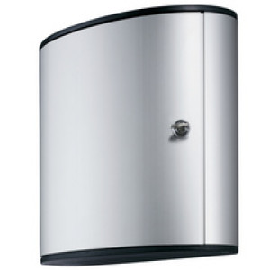 DURABLE sleutelkast KEY BOX 48, voor 48 sleutels, metallic-zilver, aluminium