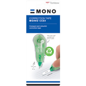 Tombow correctieroller MONO CT-CCE4, wegwerp, groen, 4,2 mm × 6 m