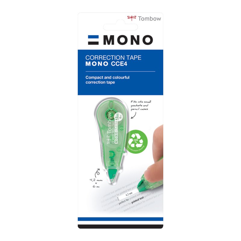 TOMBOW correctieroller MONO CT-CCE4, 4,2 mm × 6 m, blauw