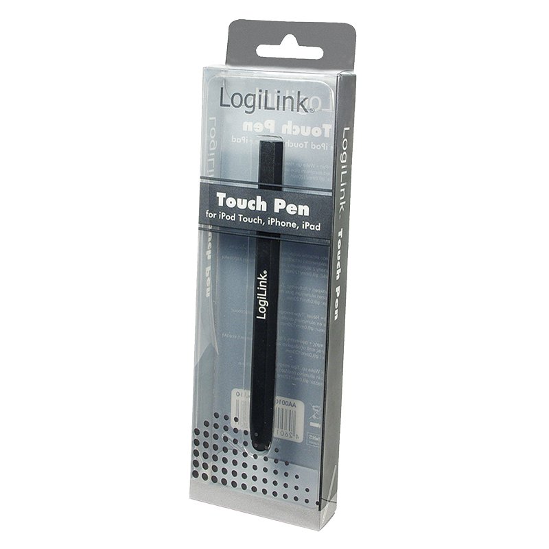 LogiLink stylet pour iPad/iPhone/iPod, noir, aluminium