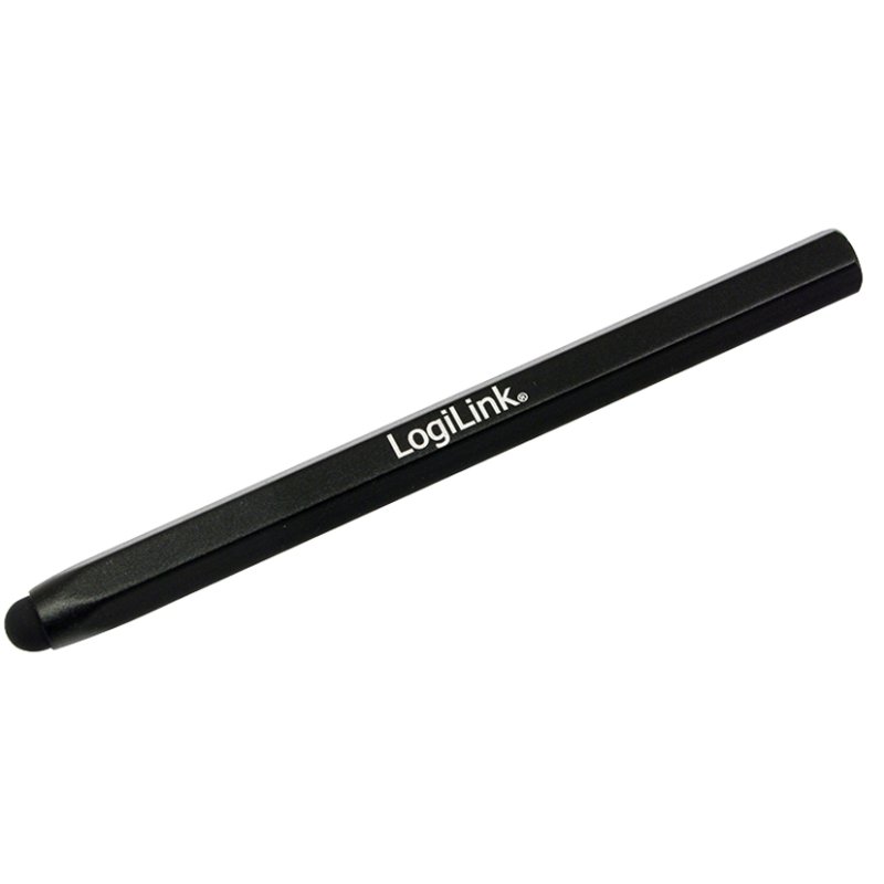LogiLink stylet pour iPad/iPhone/iPod, noir, aluminium