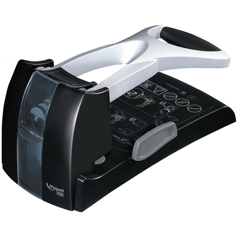 Maped Expert HD150 perforator, zwart/zilver, 150-180 vel