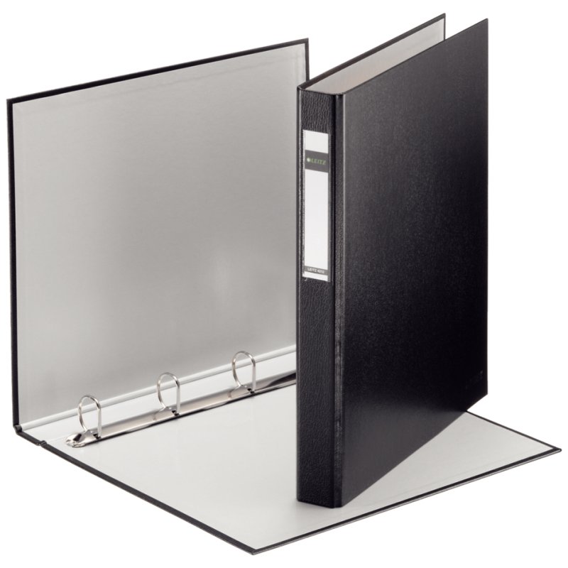 Leitz classeur Standard A4, noir, 4 anneaux en D, 41 mm
