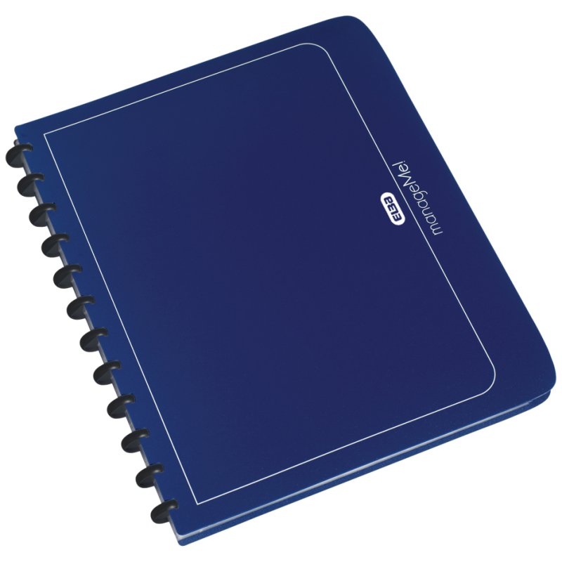 Oxford vario-zipp classeur manageMe!, A4, bordeaux, 21 mm