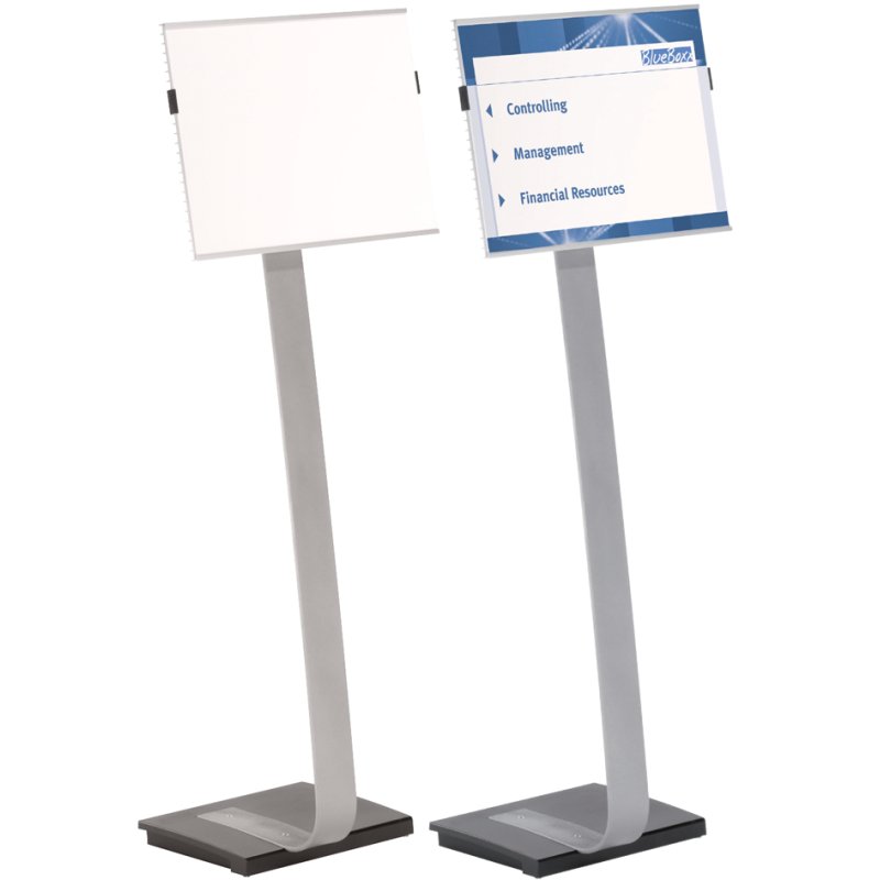 DURABLE tableau d'affichage standard A3, aluminium, pivotant, argent