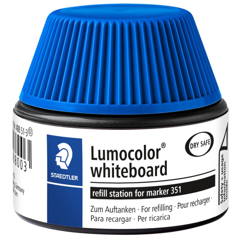 STAEDTLER Station de recharge Lumocolor 488 51, vert, 30 ml